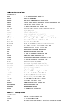 Unipin & Easypay Vendors List