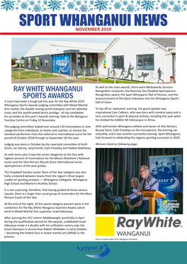 Sport Whanganui News