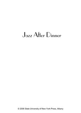 Jazz After Dinner