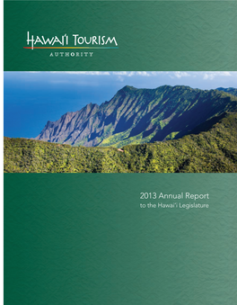 2013 Annual Report to the Legislature