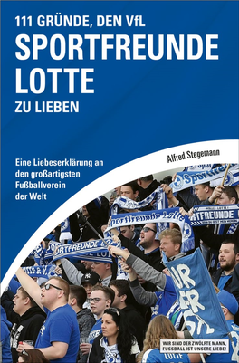 111 Gründe, Den Vfl Sportfreunde Lotte Zu Lieben