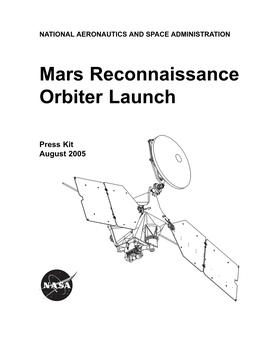 + Mars Reconnaissance Orbiter Launch Press