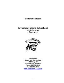 Student Handbook