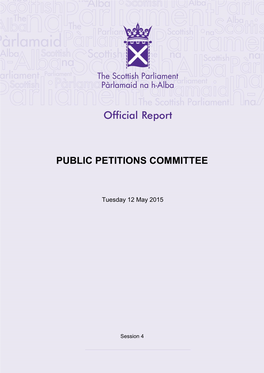 Public Petitions Committee