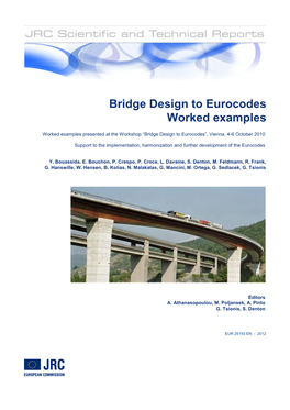 Bridge Design to Eurocodes Worked Examples