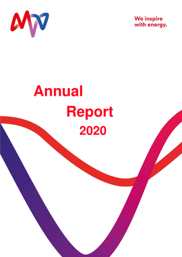 Annual Report 2020 Annual Report 2020 | MVV