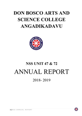 Annual Report 2018- 2019