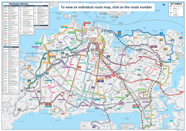 To View an Individual Route Map, Click on the Route Number