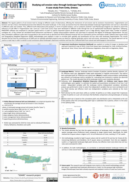 Studying Soil Erosion Rates Through Landscape Fragmentation. a Case Study from Crete, Greece