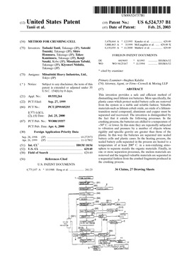 (12) United States Patent (10) Patent No.: US 6,524,737 B1 Tanii Et Al