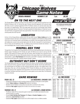Chicago Wolves Game Notes