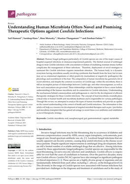 Understanding Human Microbiota Offers Novel and Promising Therapeutic Options Against Candida Infections