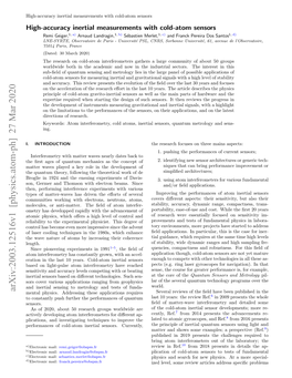 Arxiv:2003.12516V1 [Physics.Atom-Ph] 27 Mar 2020 Mental Physics