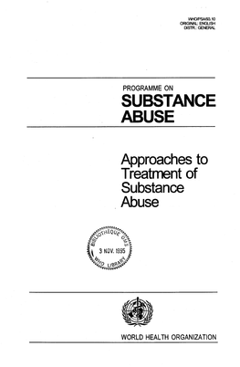 Substance Abuse