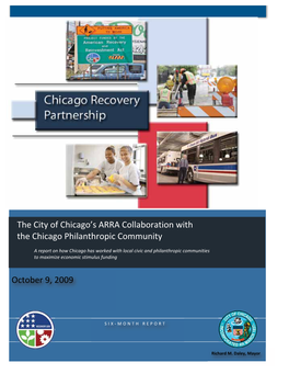 October 9, 2009 the City of Chicago's ARRA Collaboration with the Chicago Philanthropic Community