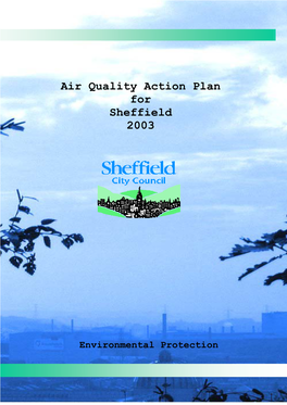 Air Quality Action Plan for Sheffield 2003