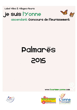 Palmarès 2015