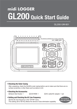 GL200 Quick Start Guide