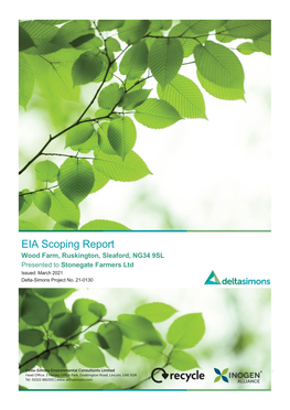 EIA Scoping Report Penwortham Mill and Former Sumpter Horse Pub Site Delta-Simons Project Number 19-0864