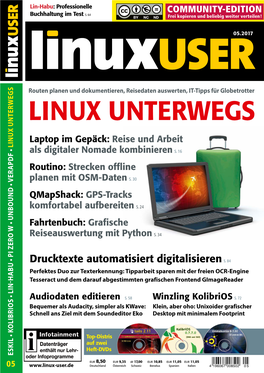 LINUX UNTERWEGS Laptop Im Gepäck: Reise Und Arbeit LINUX UNTERWEGS LINUX Als Digitaler Nomade Kombinieren S