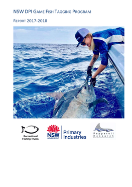 Nswdpigame Fish Tagging Program