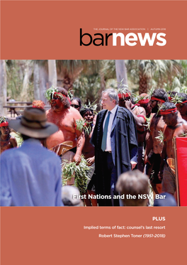 First Nations and the NSW Bar