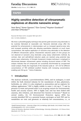 Faraday Discussions