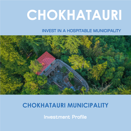 Why Chokhatauri Municipality?