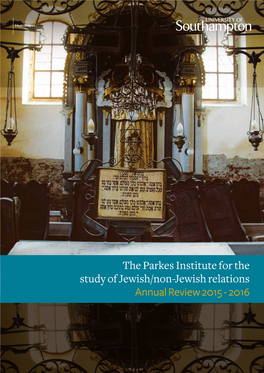 The Parkes Institute for the Study of Jewish
