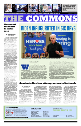 Biden Inaugurated in Six Days