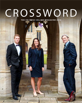 The ST Cross College Magazine 2015 Ad Quattuor Cardines Mundi