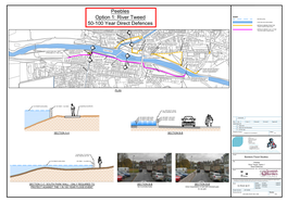 Peebles Option 1: River Tweed 50-100 Year Direct Defences