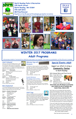 2017 Winter Brochure Final