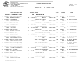 2008 Annual Building Permits Detail