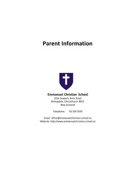 Parent Information