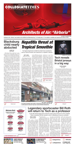 Hepatitis Threat at Tropical Smoothie Architects Of