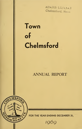 Annual Report of the Town of Chelmsford