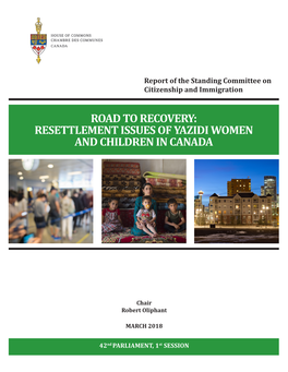 Road to Recovery: Resettlement Issues of Yazidi Women and Children in Canada