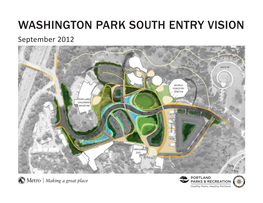 Washington Park South Entry Vision