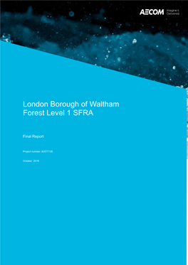 London Borough of Waltham Forest Level 1 SFRA