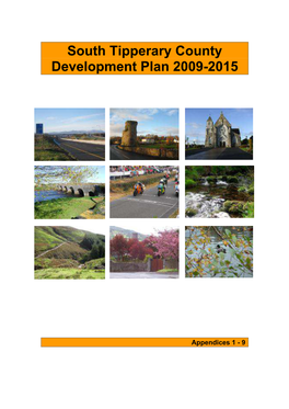 South Tipperary County Development Plan 2009-2015