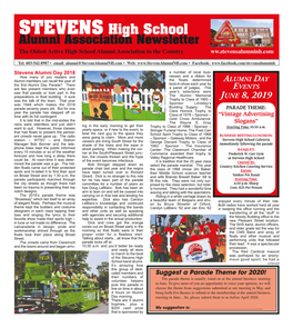 Stevens High School Alumni Association
