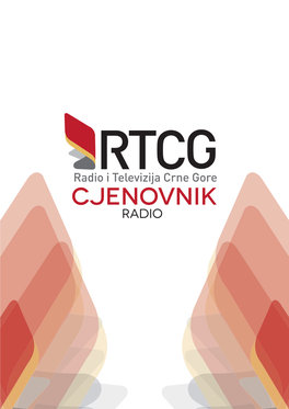 Cjenovnik Radio Radio Crne Gore