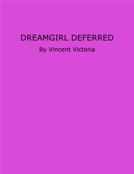 DREAMGIRL DEFERRED by Vincent Victoria Copyright Notice