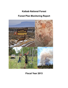 FY 2013, the Kaibab NF Experienced a Large Increase in Timber Volume Sold, from 8,000 Ccf (Cubic Feet) in 2012 to 43,875 Ccf, in 2013