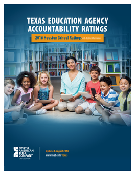 Texas Education Agency Accountability Ratings