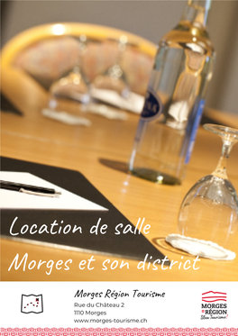 Location De Salle Morges Et Son District