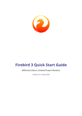 Firebird 3 Quick Start Guide