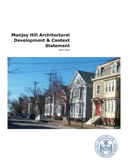 Munjoy Hill Architectural Development & Context Statement