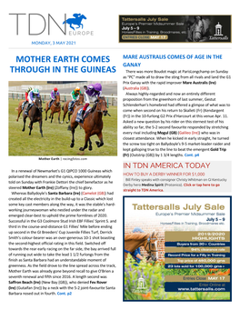 Tdn Europe • Page 2 of 21 • Thetdn.Com Monday • 3 May 2021